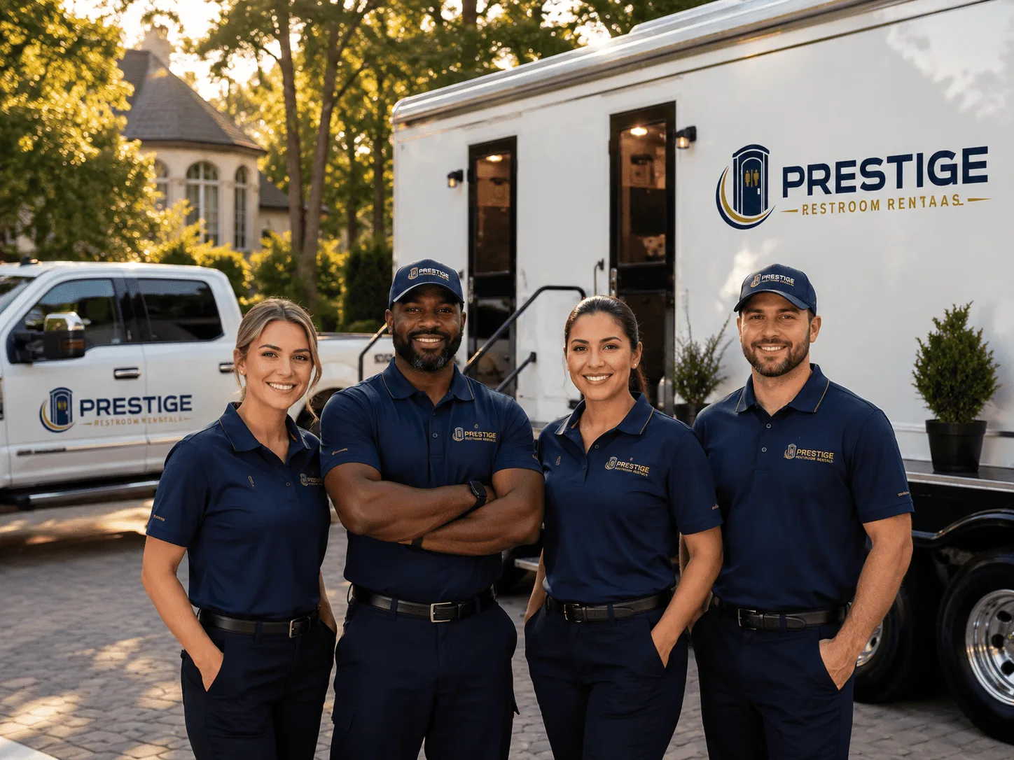 Trusted Luxury Portable Restrooms company in Rosston, TX